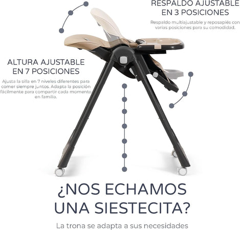 MS BabyWorld – Seggiolone Pappa Evolutivo Trona Tasty
