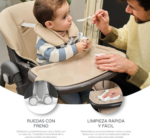 MS BabyWorld – Seggiolone Pappa Evolutivo Trona Tasty