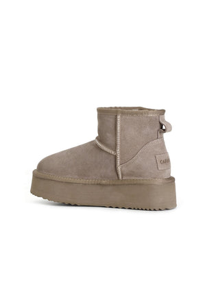 STIVALETTO CON PELLICCIA CAFE' NOIR DONNA