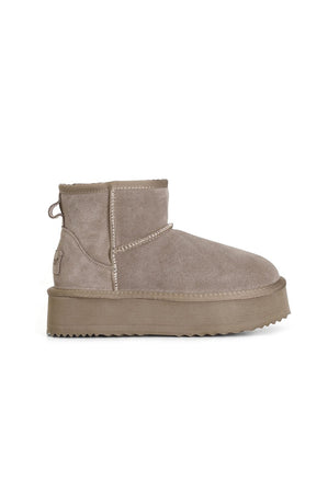 STIVALETTO CON PELLICCIA CAFE' NOIR DONNA
