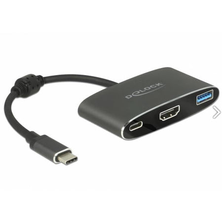 DeLOCK 62991 adattatore grafico USB 3840 x 2160 Pixel Grigio (Delock - ekstern videoadapter - VL101)