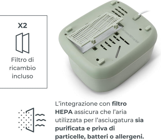 Nuvita - Sterilizzatore Steridry  2in1 con Asciugatura
