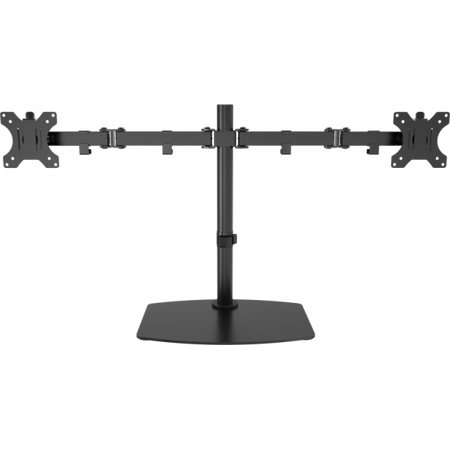 Vision VFM-DSDB Supporti a parete per TV 81,3 cm [32] Scrivania Nero (VISION Freestanding Dual Monitor Desk Stand - LIFETIME WARRANTY)