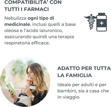 Nuvita - Aerosol a Pistone Portatile 5030