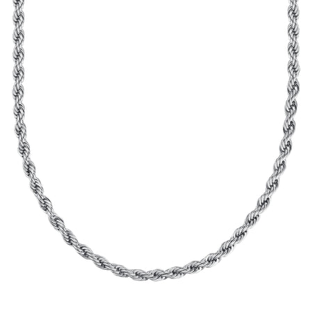 Luca Barra -  COLLANA UOMO SNAKE IN ACCIAIO