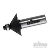 Fresa per smussare 1/2 per legno e pannelli truciolari in carburo di tungsteno triton Triton
