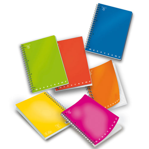 Quaderno Spiralato A5 C/Fori 1Rigo 70Fg 80Gr Monocromo