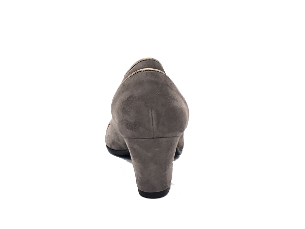 DONNA SOFT Décolleté in camoscio grigio tortora 3980