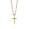 Luca Barra - COLLANA UOMO IN ACCIAIO CON CROCIFISSO