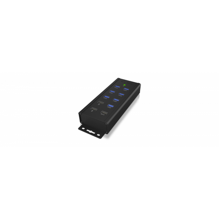 ICY BOX IB-HUB1703-QC3 USB 3.2 Gen 1 [3.1 Gen 1] Type-B 5000 Mbit/s Nero (RaidSonic ICY BOX IB-HUB1703-QC3 - hub)