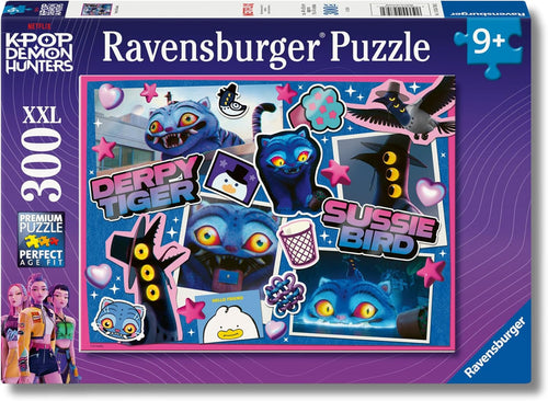 Ravensburger - KPop Demon Hunters Puzzle da pavimento 300 Pezzi XXL