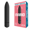 Mini vibratore classico nero Pocket Vibrator Mario Love Match