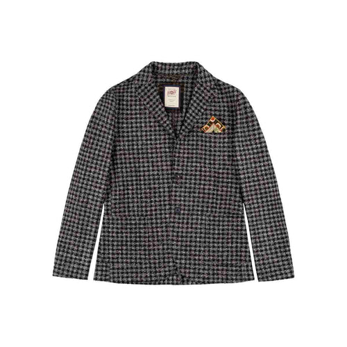 Bob Giacca uomo monopetto tasca toppa