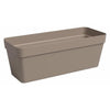 Fioriera - Plastica - Tortora - Rettangolare - L49,9 x P20 x H18,1cm - ARTEVASI