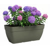 Fioriera - Plastica - Verde secco - Rettangolare - L57,9 x P37 x H33,5cm - ARTEVASI