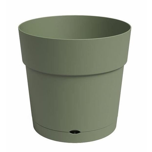 Vaso - ARTEVASI - CAPRI - Grande - Riserva d'acqua - Verde Cenere - L39,1 x P39,1 x H37 cm