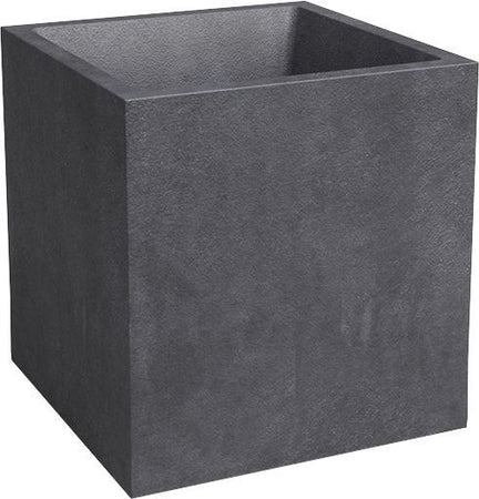 Vaso quadrato per fiori - ARTEVASI - Sydney - 30 cm - 21 L - Antracite