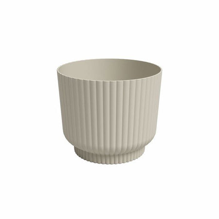 Vaso per fiori - ARTEVASI - Miami Wavy - 30 cm - 13 L - Crema