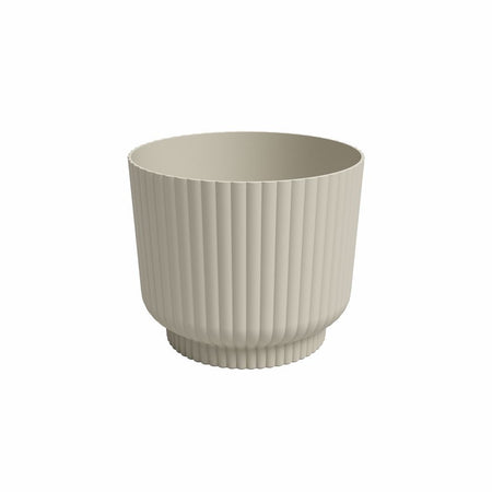 Vaso per fiori - ARTEVASI - Miami Wavy - 30 cm - 13 L - Crema