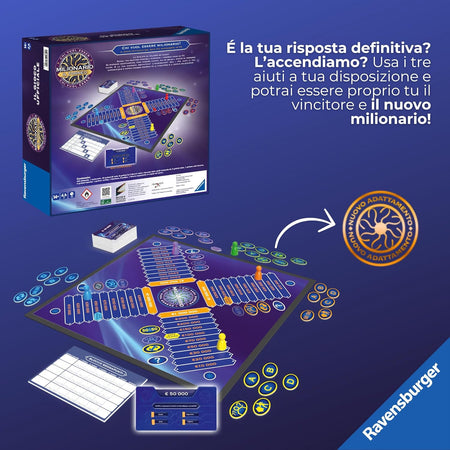 Ravensburger - Chi Vuol Essere Milionario Gioco da Tavolo