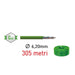 Cavo u/utp cat.6 cca verde 305m - 60094814