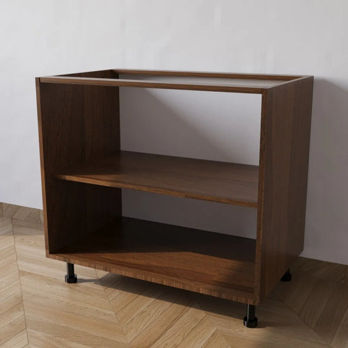 Mobile Base per Cucina senza Ante di Colore Noce