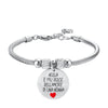 Luca Barra -  BRACCIALE DONNA IN ACCIAIO NULLA E' PIÙ DOLCE DELL'AMORE DI UNA NONNA