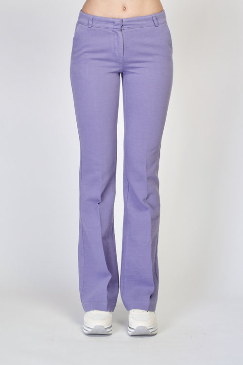 Kiltie Pantaloni Lavanda da donna