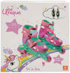 Mondo - Pattini in linea doppia Unicorn 29-32