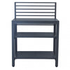 Modulo piano cucina da esterno Trinidad struttura in alluminio antracite 90 cm