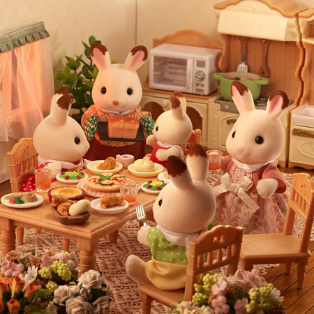 Epoch - Sylvanian Families Famiglia Coniglio Cioccolato
