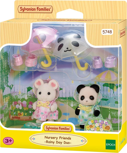 Epoch - Sylvanian Families Amici dell'Asilo Sotto la Pioggia
