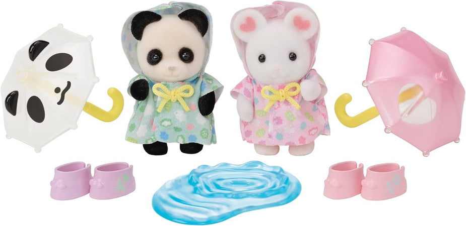 Epoch - Sylvanian Families Amici dell'Asilo Sotto la Pioggia