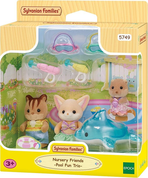 Epoch - Sylvanian Families Amici dell'Asilo Trio in Piscina