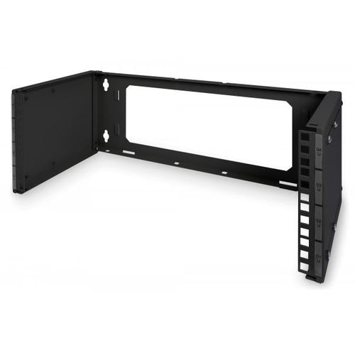 Digitus Staffa patch per il montaggio a parete per installazioni da 483 mm [19] (DIGITUS WALLMOUNT PATCH BRACKET - BLACK 4U)