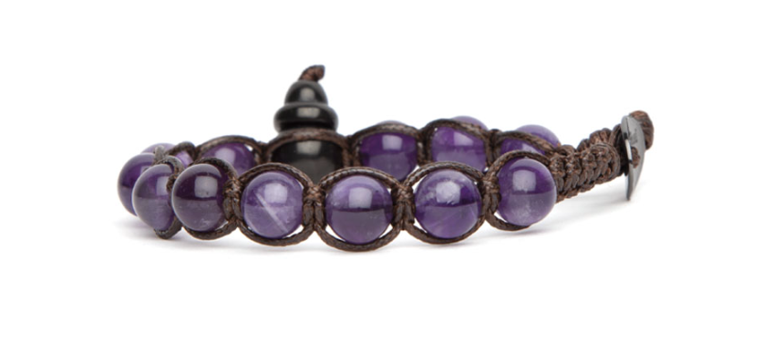 TAMASHII Bracciali Shungite con Ametista