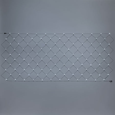 Tenda a Rete luce Fredda 504 Led per esterno decorazione natalizie h 75 cm