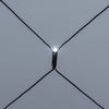 Tenda a Rete luce Fredda 504 Led per esterno decorazione natalizie h 75 cm