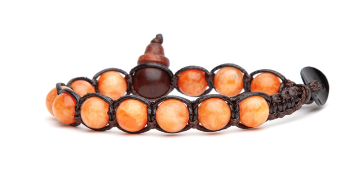 TAMASHII Bracciale Orange Calcite