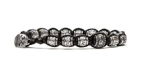 TAMASHII  Bracciale  Ruota Preghiera in Argento