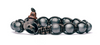 TAMASHII Bracciale Ematite Opaca