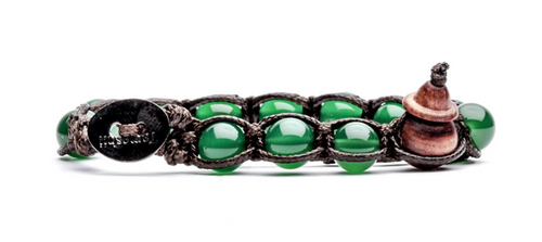 TAMASHII - Bracciale Agata Verde