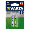 Confezione 2 batterie Ricaricabili STILO Varta Recharge Accu Solar AA - Tipo Stilo AA - 800 mah