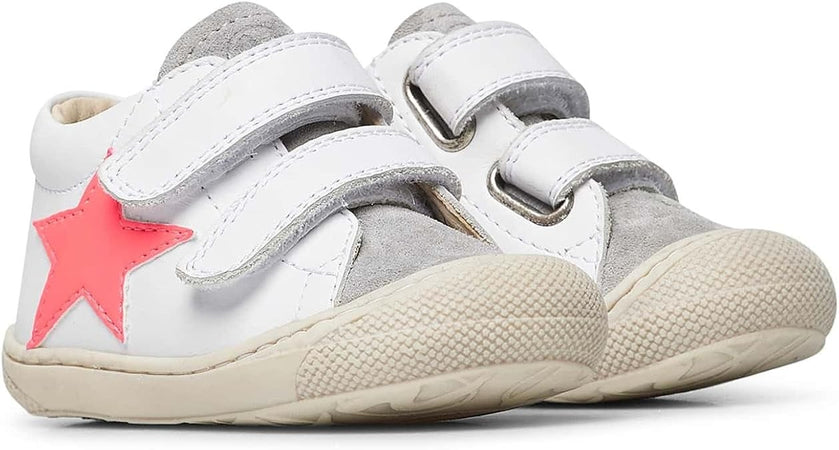 Scarpe cocoon dal dal 20 al 25 bianco grigio Naturino
