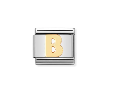 NOMINATION - LINK COMPOSABLE CLASSIC LETTERA B