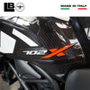 Adesivi 3D Protezioni laterali serbatoio moto compatibili con Benelli TRK 702X