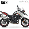 Adesivi 3D Protezioni laterali serbatoio moto compatibili con Benelli TRK 702X