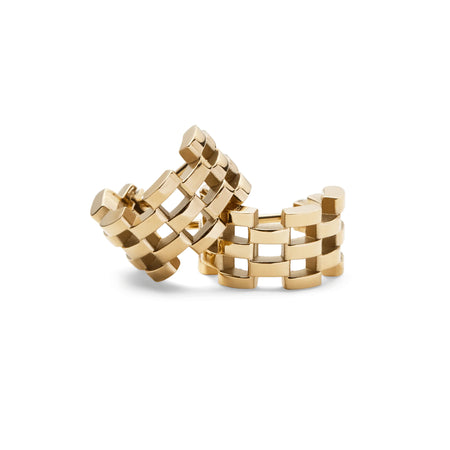 Daniel Wellington - Orecchini 5-Link Gold