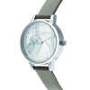 Olivia Burton Orologio Snow Globe Vegan London Gray & Silver