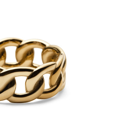 Daniel Wellington - Anello Chunky Chain Gold